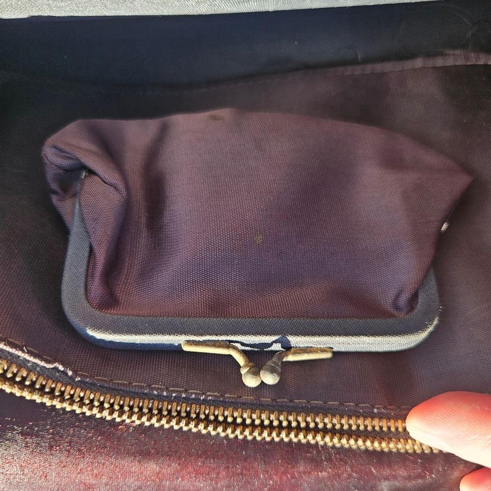 Brown hand bag vintage - Picture 8 of 9